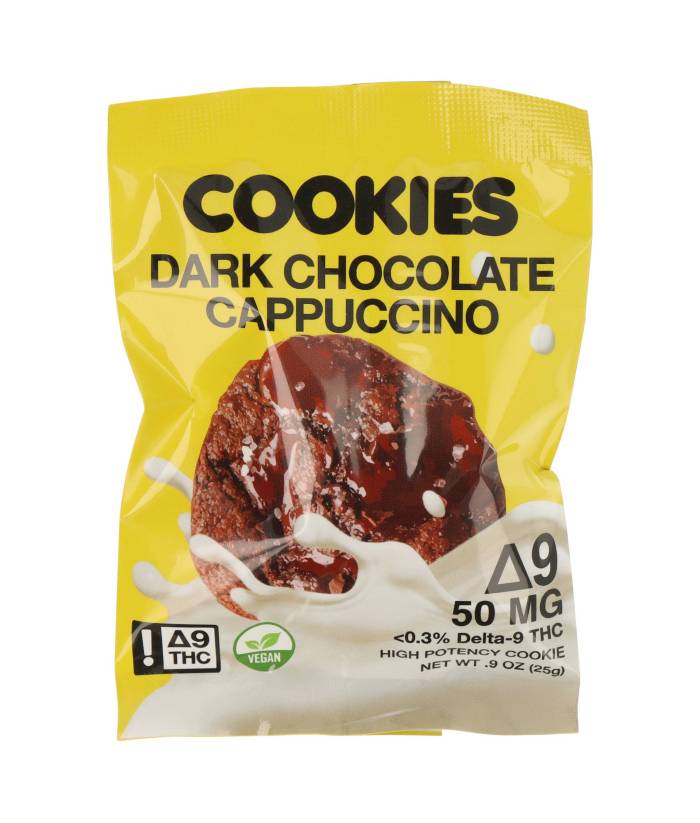 COOKIES DELTA-9 DARK CHOCOLATE CAPUCCINO