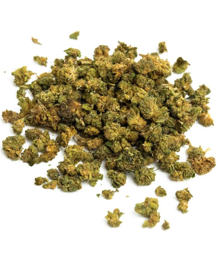 H4CBD is a strain of cannabis that produces small buds.
